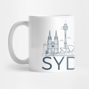 Sydney City Skyline Mug